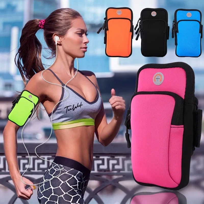 Running Gear Phone - Universal 6quot; Brazalete para correr, funda