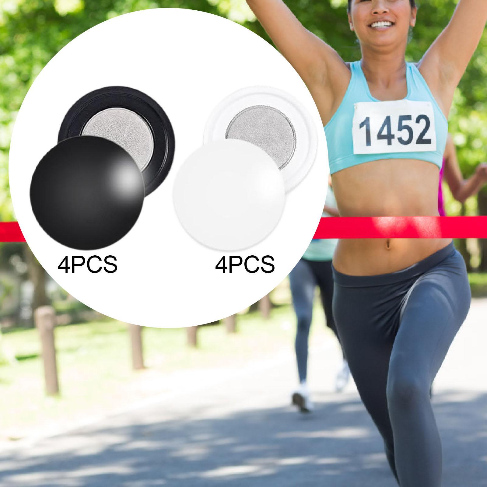 Running Gear Competition - 4 pares de Clips magnéticos para