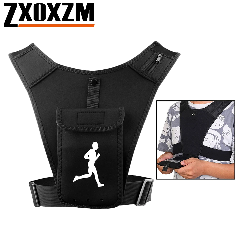 Running Gear Marathon - Chaleco ajustable para correr, soporte para