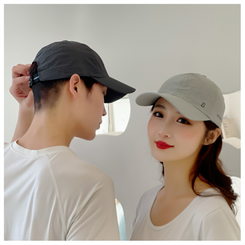 Running Cap Mesh - Gorras para correr unisex, de malla
