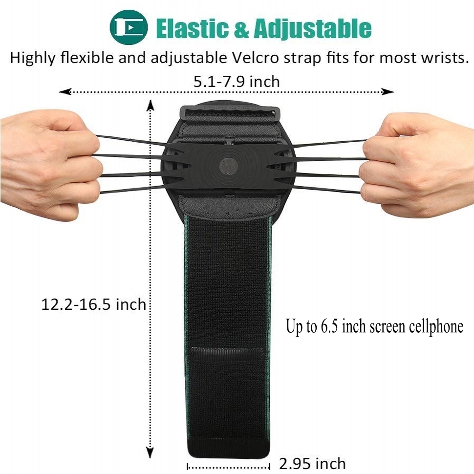 Soporte de pulsera para teléfo - Running Gear Phone reseña y precio
