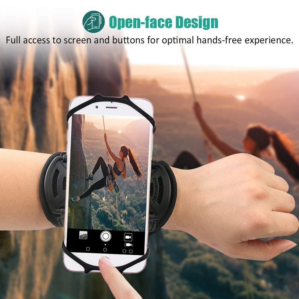 Soporte de pulsera para teléfo - Running Gear Phone reseña y precio