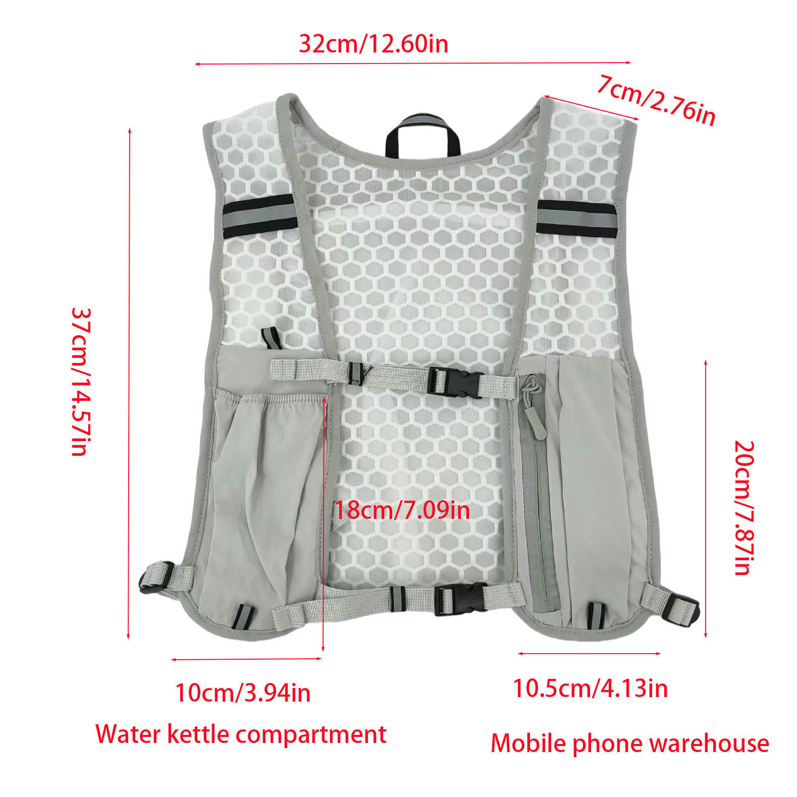 Chaleco Ligero para Correr y C - Running Gear Marathon reseña y precio