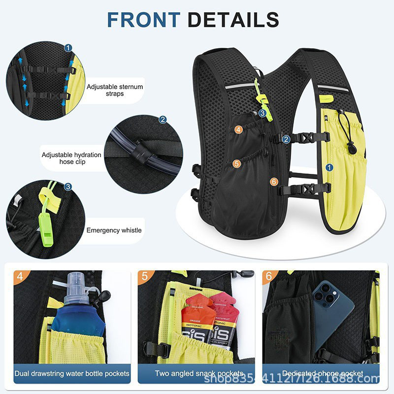 Chaleco de hidratación, mochil - Running Gear Competition reseña y precio