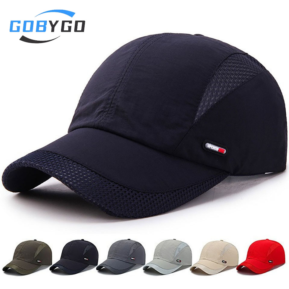 GOBYGO Gorra de béisbol deport - Running Cap Mesh reseña y precio