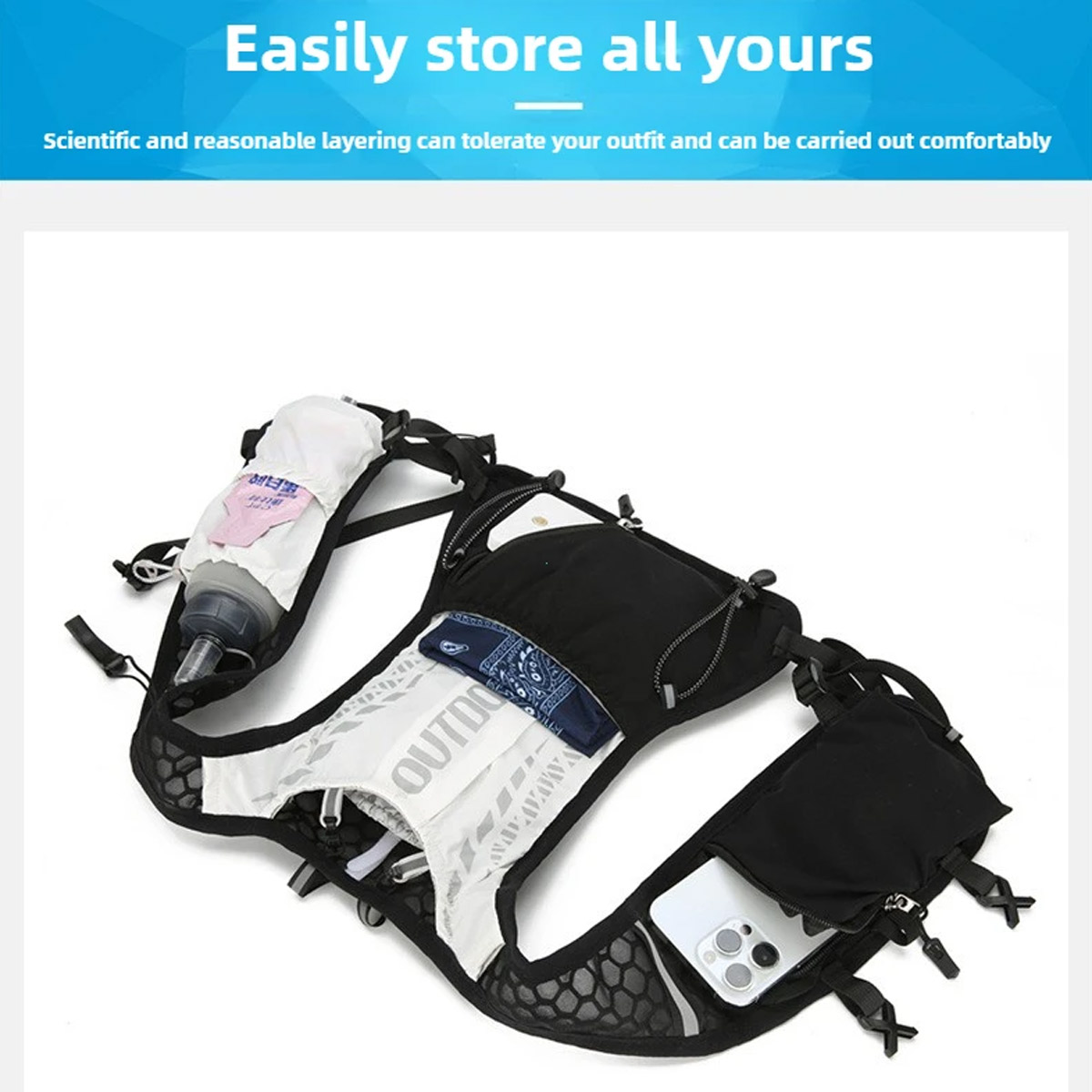 Chaleco Profesional para Corre - Running Gear Marathon reseña y precio
