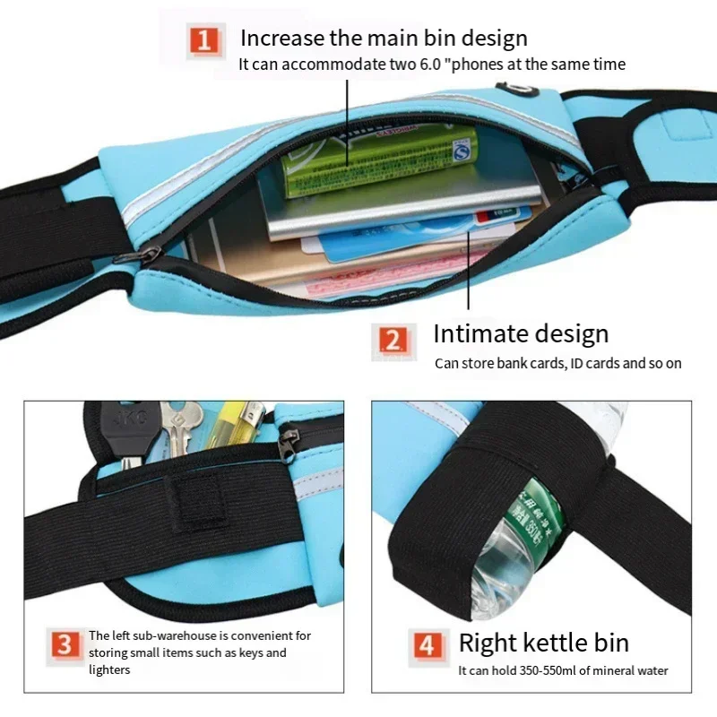 1 bolsa para correr, riñonera  - Running Gear To Hold Phone reseña y precio